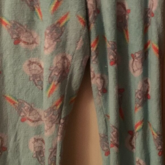 Unicorn Pajama Fleece Pants - Picture 2 of 4